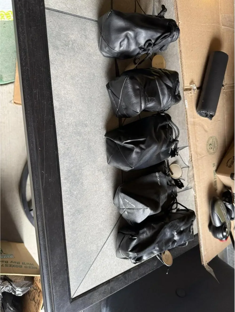 Lot Of 5 Camera Lens Pouches Lot Of 5